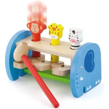 Image 1 of Viga Toys Дървена играчка "Удари и подскочи", Viga (50683)