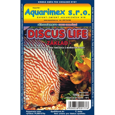 Aquarimex Diskus life mix mrazené 100 g