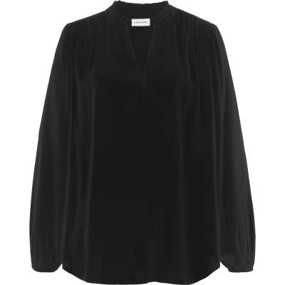 LASCANA Блуза черно, размер 40