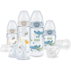 Nuk Сет NUK - First Choice, Perfect Start, Temperature Control - 10 части, момче (10225269)