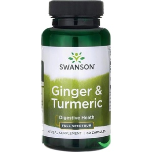 Swanson Full Spectrum Ginger & Turmeric [60 капсули]