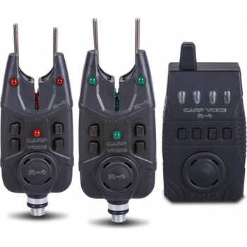 Saenger hlásič záběru Carp Voice R-4 sada 2+1 červená, zelená