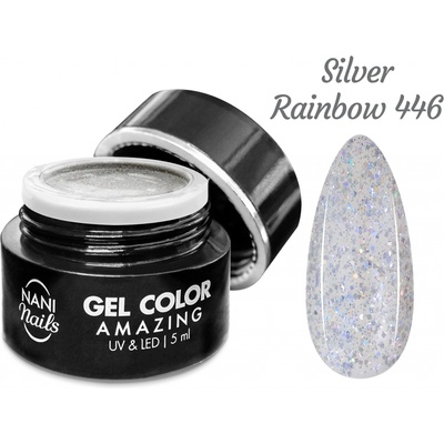 NANI UV gel Amazing Line Silver Rainbow 5 ml
