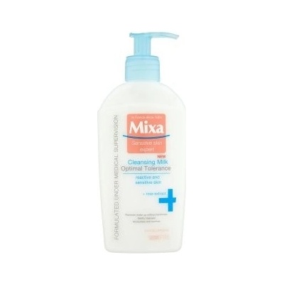 Mixa Cleansing Milk Optimal Tolerance odličovací mléko 200 ml