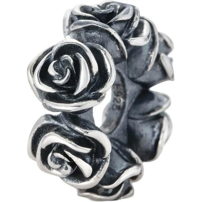 Stříbrný šperk Růže V2 - Elfbeads Ag 925/1000, 4 g
