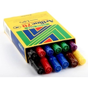 Artline Маркер Artline 70 Перманентен 12 бр. асс (EK-70 12 sort)
