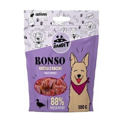 MR. BANDIT Bonso kačacie kocky pre psov 500 g