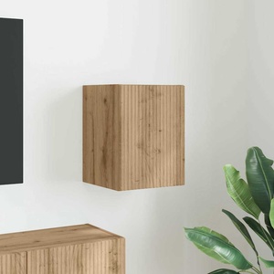 vidaXL TV стенен шкаф 30 x 31 x 40 см Дъб Артизан Инженерна дървесина (892267)