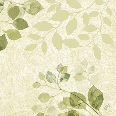 DUNI Servítka bio dsf paisley leave 40x40cm