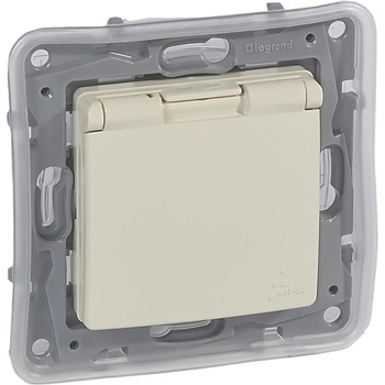 Legrand Контакт шуко ip44 niloe 16a крем (m019920)