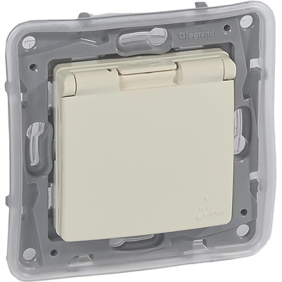 Legrand Контакт шуко ip44 niloe 16a крем (m019920)
