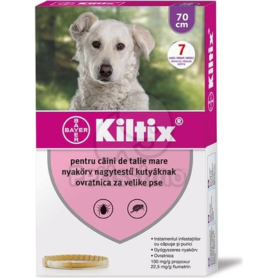 Bayer Kiltix antiparazitný obojok 70 cm