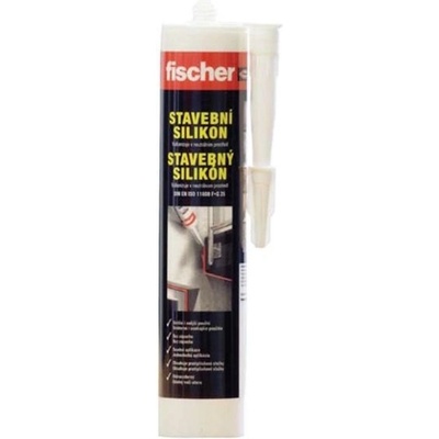 Fischer silikón stavebný 310 g biela