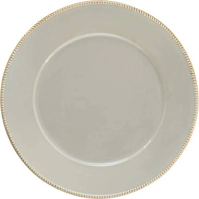 Costa Nova Talíř podnos 33cm, LUZIA, šedá Ash grey