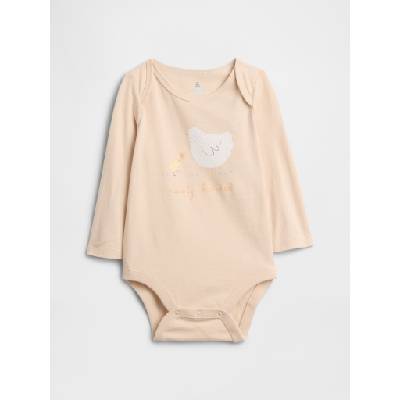 GAP Бебешко боди Unisex GAP GAP | Bezhov | Момчешки | 0-3 месеца
