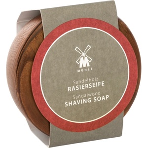 Mühle Shavecare Shaving Soap Sandalwood in Shaving Bowl 65 g