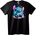 NOONEBRAND Тениска Stitch с неонов риболов - 4XL, White