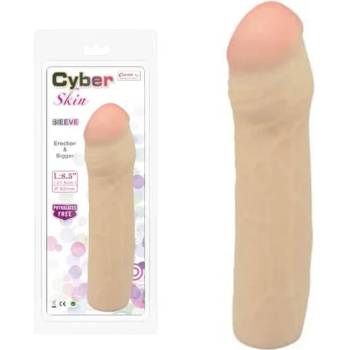 Image 1 of Пенис уголемител от кибер кожа, 21, 6см. - Cyber Skin Sleeve No. 1 (CHARM00051)