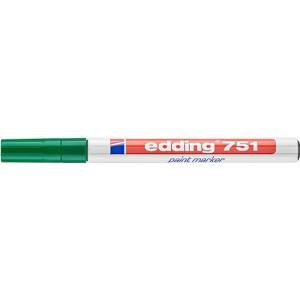 edding Лаков маркер, 1-2 мм, edding "751", зелен 4-751004 (4-751004)