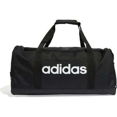 adidas Linear Duffel M BLACK/BLACK/WHITE černá 40 L