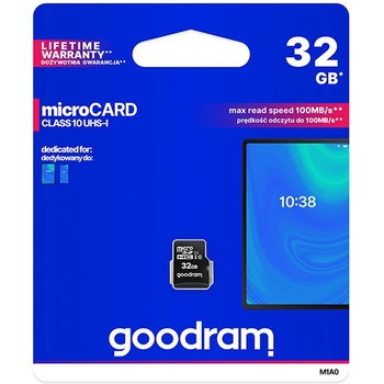 GOODRAM microSD class 10 32GB M1A0-0320R12
