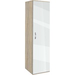 Bogdan Furniture G Еднокрилен гардероб Мебели Богдан, модел BM-Ava 1, ГБ сонома и бяло гланц