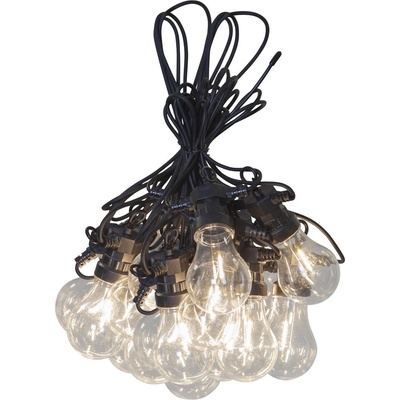 Star trading Vonkajšia LED svetelná reťaz Circus Filament 20x LED ca. 8,55 m