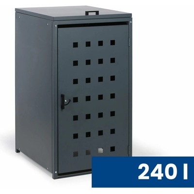 B2B Partner 240 l 123,5 x 67 x 77,3 cm šedá