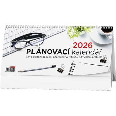 Plánovací daňový stolní 2026
