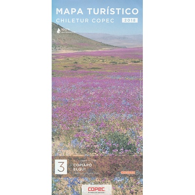 mapa Chile Copiapó Elqui 1:400 t voděodolná
