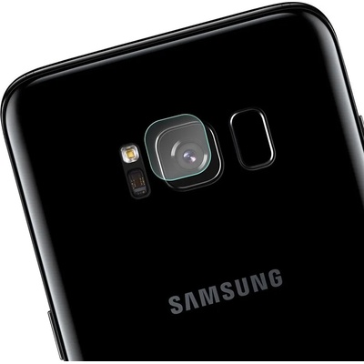Forcell Удароустойчив Протектор за Камерата на Samsung S8 Tempered Cam Glass, Прозрачен (7426825373991)