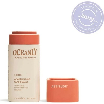 Attitude Oceanly Tuhá krémová lícenka Ginger 8,5 g