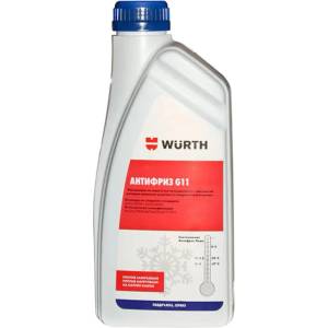 Wurth АНТИФРИЗ g11 1l КОНЦЕНТРАТ -60c wurth (3801882332107)