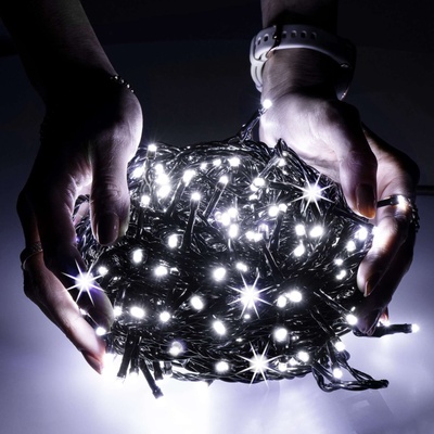 SPRINGOS Скачащи светлини за коледно дърво, мигащи 300 led (CL4083)