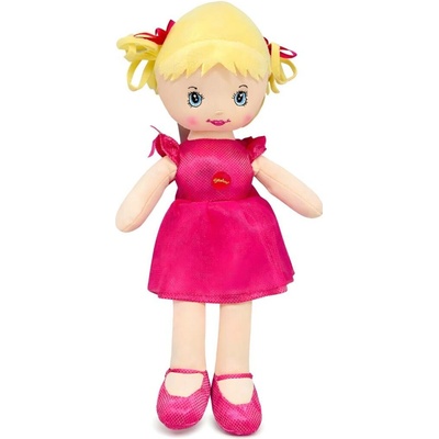 Mikro trading Viktorka hadrová tmavě růžová 32 cm česky mluvící