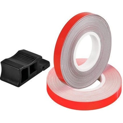 Prúžky na ráfiky v šírke 7mm reflexná čierna