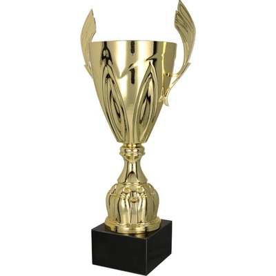 Kovový pohár Zlatý 32 cm 10 cm