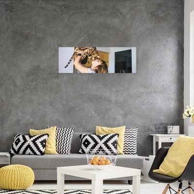 Fotoobraz na plátno z vlastnej fotografie 40 x 120 cm