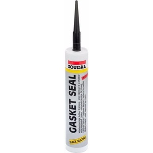 Soudal Високотемпературен силикон SOUDAL, Gasket Seal 280 ⁰C, 310 ml, черен (SDL 107465)