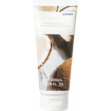 Korres Coconut Water Smoothing Body Milk hydratační a zjemňující tělové mléko 200 ml