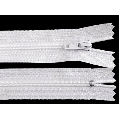 Spirálový zip No 3 délka 18 cm autolock Varianta: 101 bílá, Balení: 1 ks