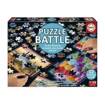 Educa Пъзел Educa Battle Travel 42 Части (12 броя)