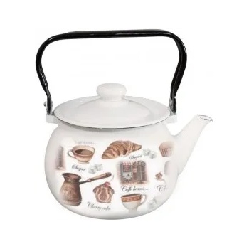Image 1 of Horecano - Емайлиран чайник 2, 5л "Cafe de Cherie" Н-(2710/2) (0129469)