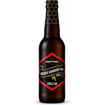 Elisa Medové pivo s chilli medovinou 5,9% 0,33 l (holá láhev)