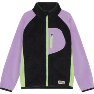 Color Kids Детско поларено яке Color Kids Kid's Teddy Jacket with Fleece Sleeves Fleece jacket - Purple Rose - размер 134 (EU) (703-7709-0318)