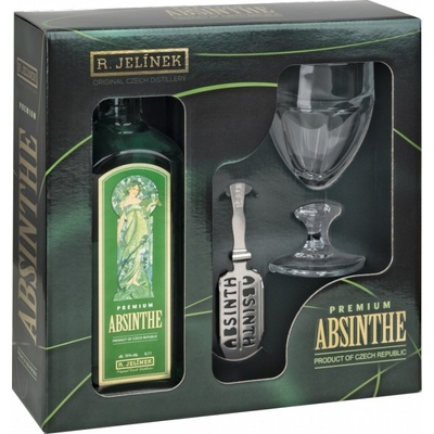 Rudolf Jelínek Absinth Premium 70% 0,7 l (holá láhev) – Zboží Mobilmania