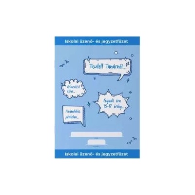 ICO Ico: Училищен бележник - А5, син (7500159003)