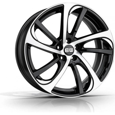 Elite Wheels EW03 STORM 7,5x18 4x100 ET38 black polished