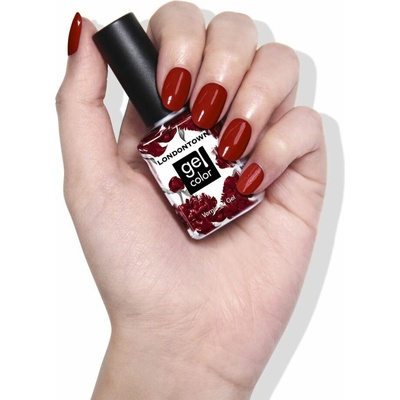 Londontown Gel Color Mull it Over gelový lak na nehty dekadentní vínová 12 ml