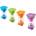 Learning Resources Комплект детски пясъчни часовници Learning Resources - 4 броя (93070)